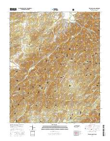 Tellico Plains 2016 topographic map thumbnail