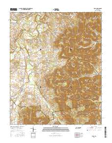 Viola 2016 topographic map thumbnail