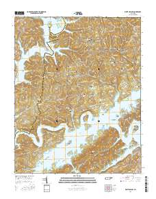 White Hollow 2016 topographic map thumbnail