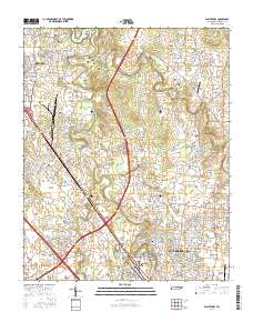 Walterhill 2016 topographic map thumbnail