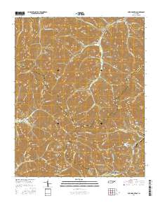Fork Mountain 2016 topographic map thumbnail