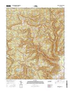 Savage Point 2016 topographic map thumbnail