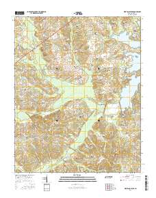 West Sandy Dike 2016 topographic map preview