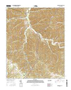 Gordonsburg 2016 topographic map thumbnail