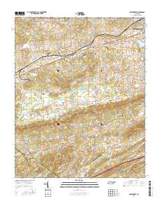 New Market 2016 topographic map thumbnail