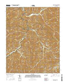 Duncan Flats 2016 topographic map thumbnail