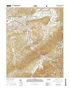 Elizabethton 2016 topographic map thumbnail