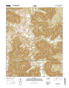 Irving College 2016 topographic map thumbnail