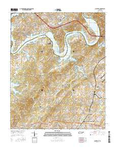 Louisville 2016 topographic map thumbnail