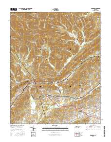 Windrock 2016 topographic map thumbnail