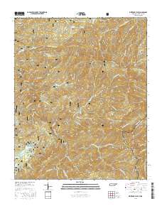 Whiteoak Flats 2016 topographic map thumbnail