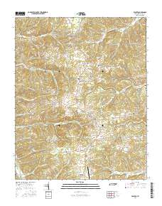 Vanleer 2016 topographic map thumbnail