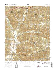 Texas Hollow 2016 topographic map thumbnail