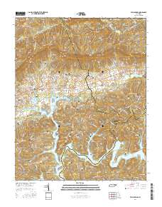 Well Spring 2016 topographic map thumbnail