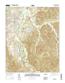 Savannah 2016 topographic map thumbnail