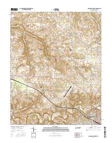 Springfield North 2016 topographic map thumbnail
