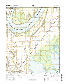Tiptonville 2016 topographic map thumbnail