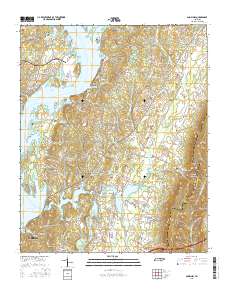 Snow Hill 2016 topographic map thumbnail