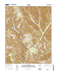 Huntsville 2016 topographic map thumbnail