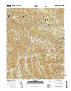 White Rocks Mountain 2016 topographic map thumbnail