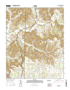 Dellrose 2016 topographic map thumbnail