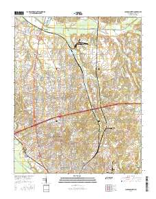 Jackson North 2016 topographic map thumbnail