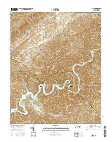 Ausmus 2016 topographic map thumbnail