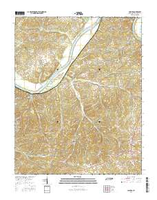 Palmyra 2016 topographic map thumbnail