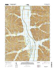 Harmon Creek 2016 topographic map thumbnail