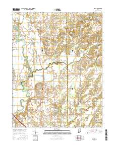 Azalia 2016 topographic map thumbnail