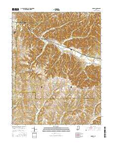 Borden 2016 topographic map thumbnail