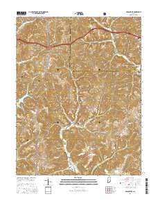 Branchville 2016 topographic map thumbnail