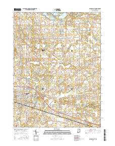 Columbia City 2016 topographic map thumbnail