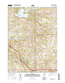 Clear Lake 2016 topographic map thumbnail