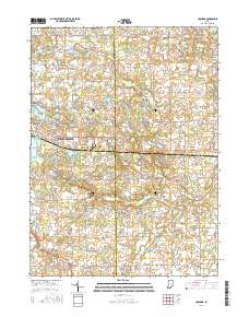 Corunna 2016 topographic map thumbnail