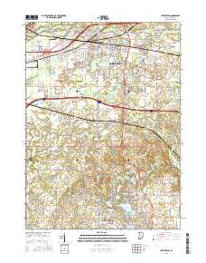 Chesterton 2016 topographic map thumbnail