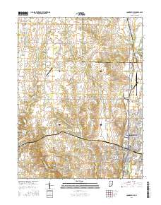 Connersville 2016 topographic map thumbnail