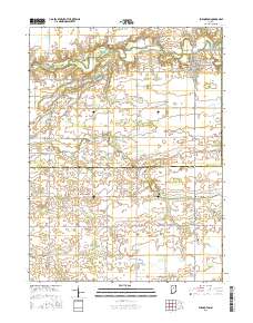 Burlington 2016 topographic map thumbnail