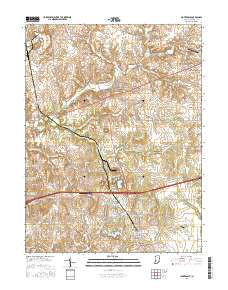 Cloverdale 2016 topographic map thumbnail