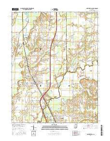 Crothersville 2016 topographic map thumbnail