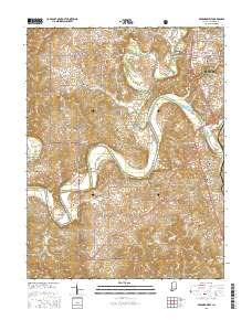 Bedford West 2016 topographic map thumbnail