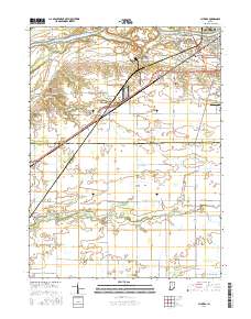 Clymers 2016 topographic map thumbnail