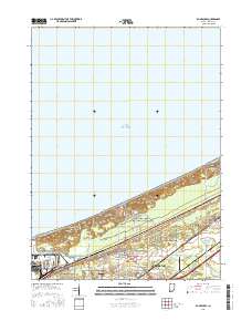 Dune Acres 2016 topographic map thumbnail