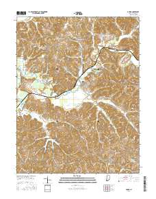 Dubois 2016 topographic map thumbnail
