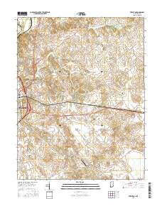 Fritchton 2016 topographic map thumbnail