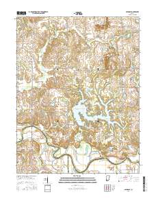 Glendale 2016 topographic map thumbnail