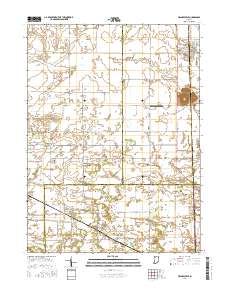 Francesville 2016 topographic map thumbnail
