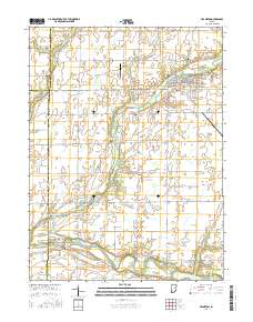 Frankton 2016 topographic map thumbnail