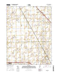 Fayette 2016 topographic map thumbnail