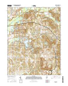 Dugger 2016 topographic map thumbnail